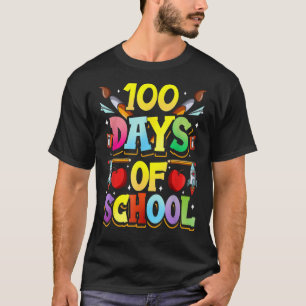 Camiseta 100 Dias De Doces Da Equipe De Cuta Escolar