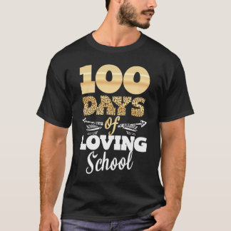 Camiseta 100 Dias De Encantadora De 100º Dia De Professores