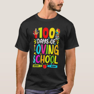 Camiseta 100 Dias De Encantadora Gota Escolar 100º Dia Da E