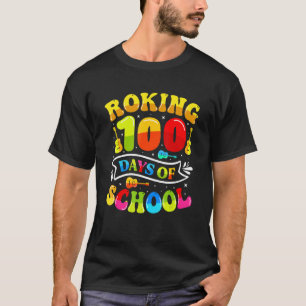 Camiseta 100 Dias De Engraçado Escolar 100 Dias De Escola