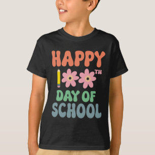 Camiseta 100 Dias De Ensino Feliz 100º Dia De Ensino