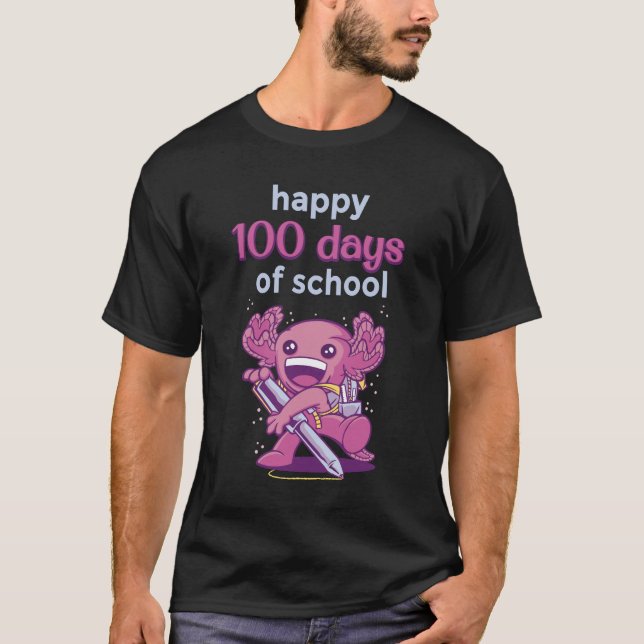 Camiseta 100 dias de escola (Frente)