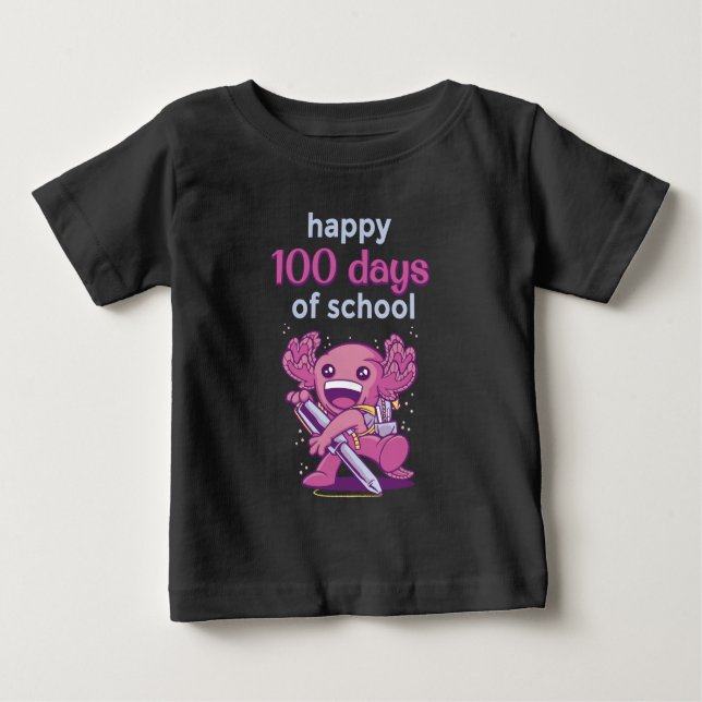 Camiseta 100 dias de escola (Frente)