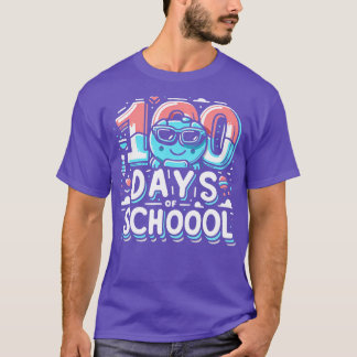 Camiseta 100 dias de escola