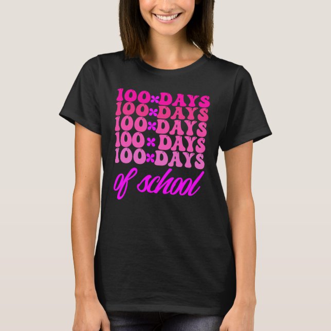 Camiseta 100 dias de escola (Frente)