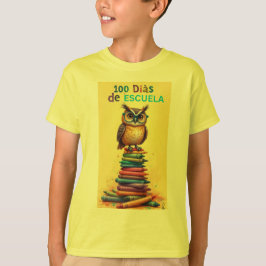 Camiseta 100 dias de escola