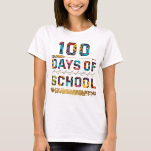 Camiseta 100 dias de escola