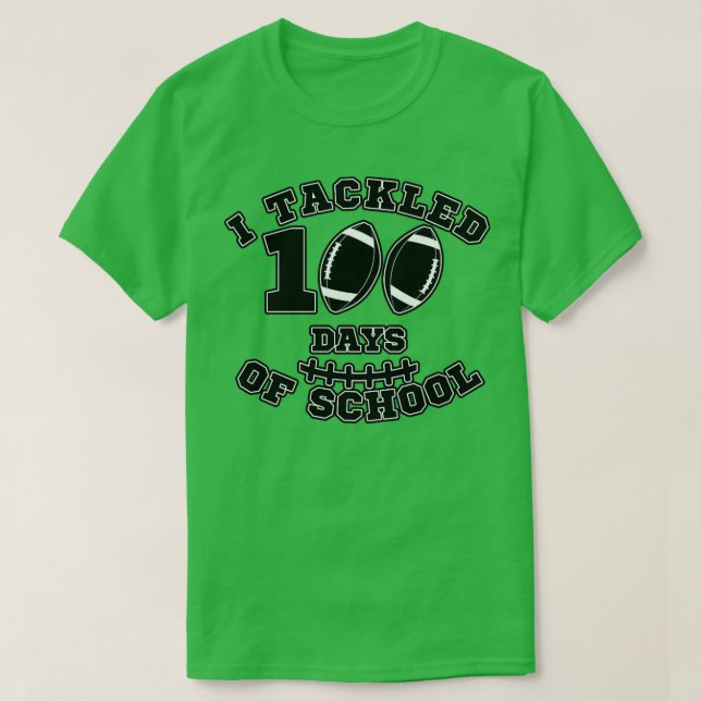 Camiseta 100 dias de escola1 (Frente do Design)