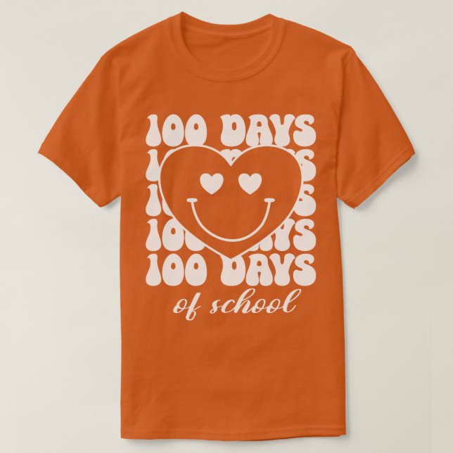 Camiseta 100 dias de escola 1 (Frente do Design)