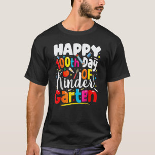 Camiseta 100 Dias De Escola 100º Dia Do Ensino Infantil Ens