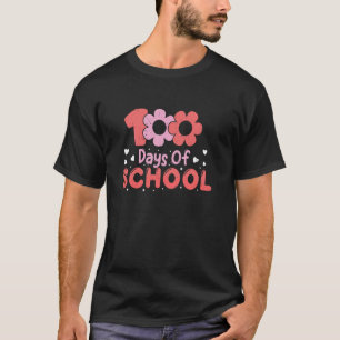 Camiseta 100 Dias De Escola 100º Dia Professor Ou Aluno