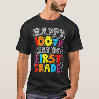 Camiseta 100 Dias De Escola 100.º Dia De Professora Da Clas