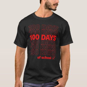 Camiseta 100 Dias De Escola 100 Dia Dia Do Professor Escola