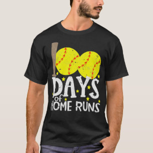 Camiseta 100 Dias De Escola 100 Dias De Casa Executa Clássi