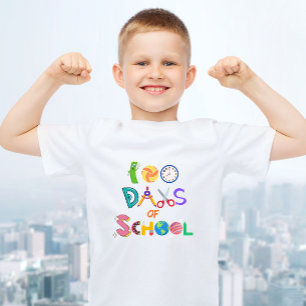 Camiseta 100 dias de escola 100 dias mais inteligente