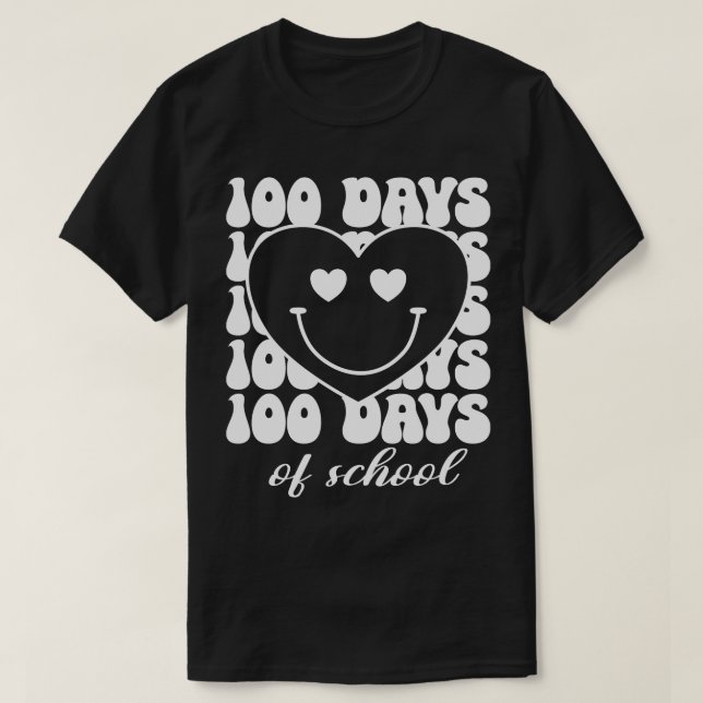 Camiseta 100 dias de escola 2 (Frente do Design)