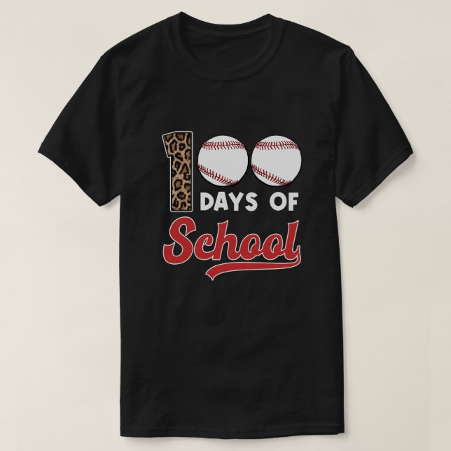 Camiseta 100 dias de escola (3) (Frente do Design)