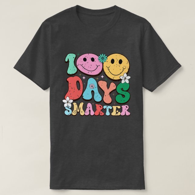 Camiseta 100 dias de escola 4 (Frente do Design)