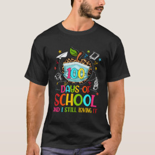 Camiseta 100 Dias De Escola & Ainda Amo Isso Chá De Criança