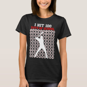 Camiseta 100 Dias De Escola Bysebyll 100º Dia De Escola Bo