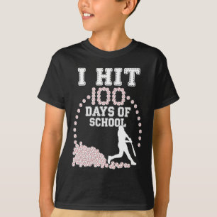 Camiseta 100 Dias De Escola Bysebyll 100º Dia De Escola Bo