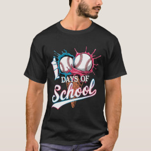 Camiseta 100 Dias De Escola Bysebyll Eu Atinjo 100 Dias De