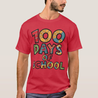 Camiseta 100 Dias de Escola Celebre o Marco dos 100 Dias r