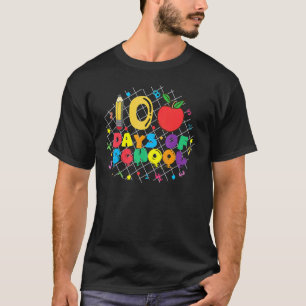 Camiseta 100 Dias de Escola Crianças Mais Inteligentes Alun