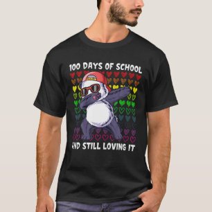Camiseta 100 Dias De Escola E Ainda A Adorando, Dabbing Pa