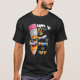 Camiseta 100 Dias De Escola E Ainda Adorando A Nação Dub