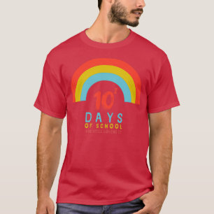 Camiseta 100 dias de escola e ainda me amando