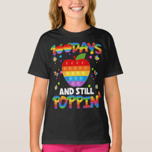 Camiseta 100 Dias De Escola E Ainda Prendam A Pop 100 Dias