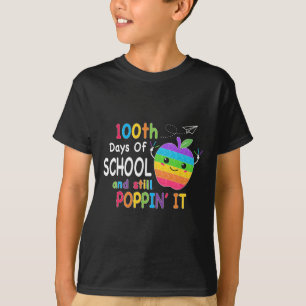 Camiseta 100 Dias De Escola E Ainda Prendam A Pop 100 Dias
