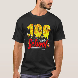 Camiseta 100 Dias De Escola Grupo Abelhas Lindas Professore