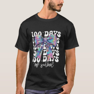 Camiseta 100 dias de escola meninas Coquette Arco 100º Dia