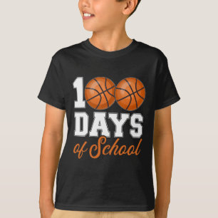 Camiseta 100 Dias De Escola Para O 100º Dia De Estudo De Ba
