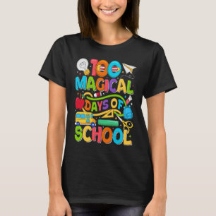 Camiseta 100 dias de escola perfeitos para qualquer aluno e