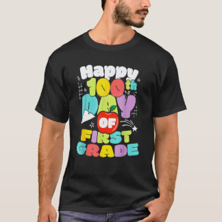 Camiseta 100 Dias De Escola Primeira Série Professor Mais B
