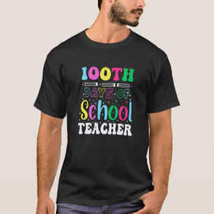 Camiseta 100 Dias De Escola Professor 100 Dias De Escola