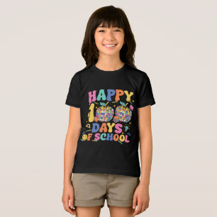 Camiseta 100 dias de escola. professor apreciador