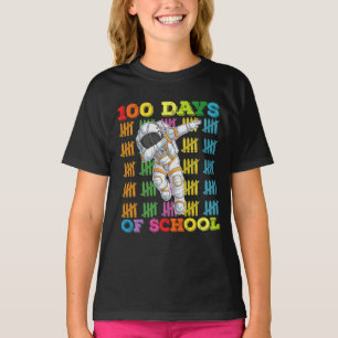 Camiseta 100 Dias De Escola Professor Astronauta