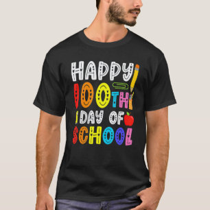 Camiseta 100 Dias De Escola Professor E Aluno 3