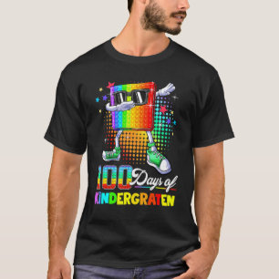 Camiseta 100 Dias De Escola Professora Infantil 100º