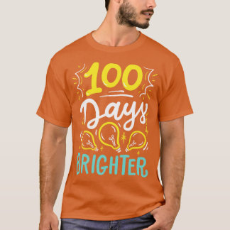 Camiseta 100 dias de estudante escolar