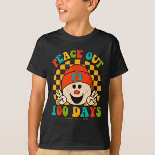 Camiseta 100 Dias De Estudantes De Professores Da Escola Ol