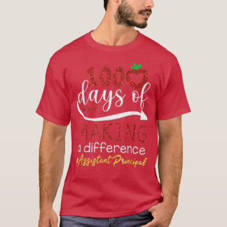 Camiseta 100 Dias De Fazer De Um Principa Assistente De Dif