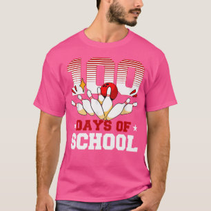 Camiseta 100 Dias De Festa De Boliches Escolares 100.º Dia