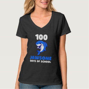 Camiseta 100 Dias De Jawsome Do Projeto Escola Professora B