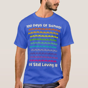 Camiseta 100 Dias De Jogador De Jogos Escolares