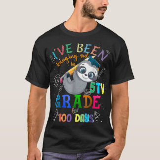 Camiseta 100 Dias De Lama Escolar Saindo No Grau 5